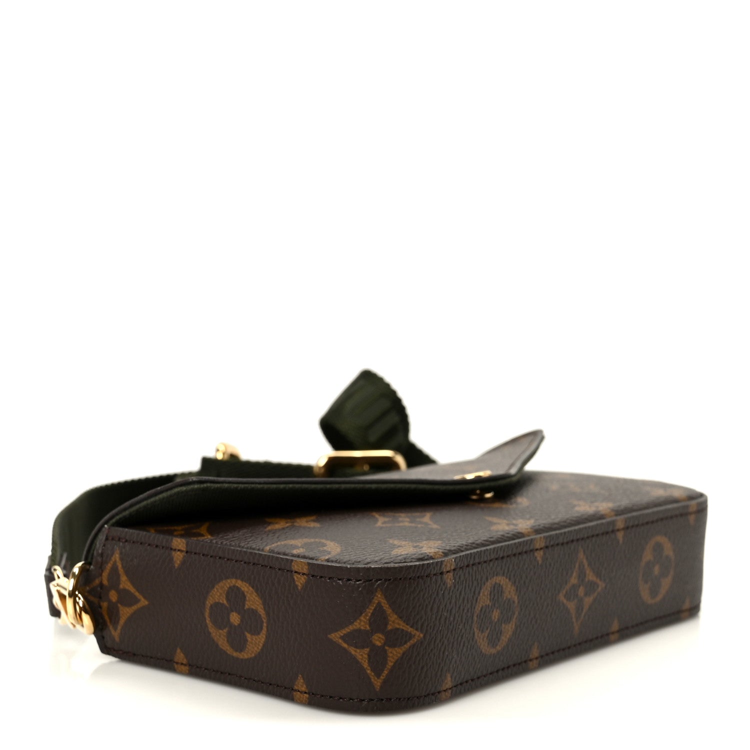 Louis Vuitton Monogram Felicie Strap & Go Kaki