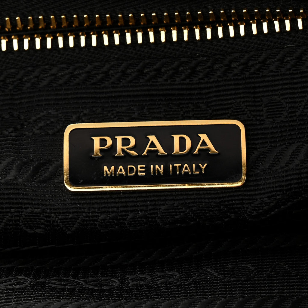 Prada Re-Nylon Saffiano Pouch Black