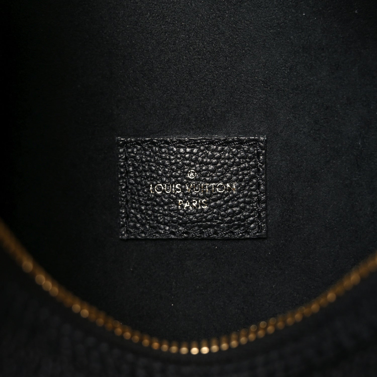 Louis Vuitton Empreinte Monogram Giant Loop Hobo Black