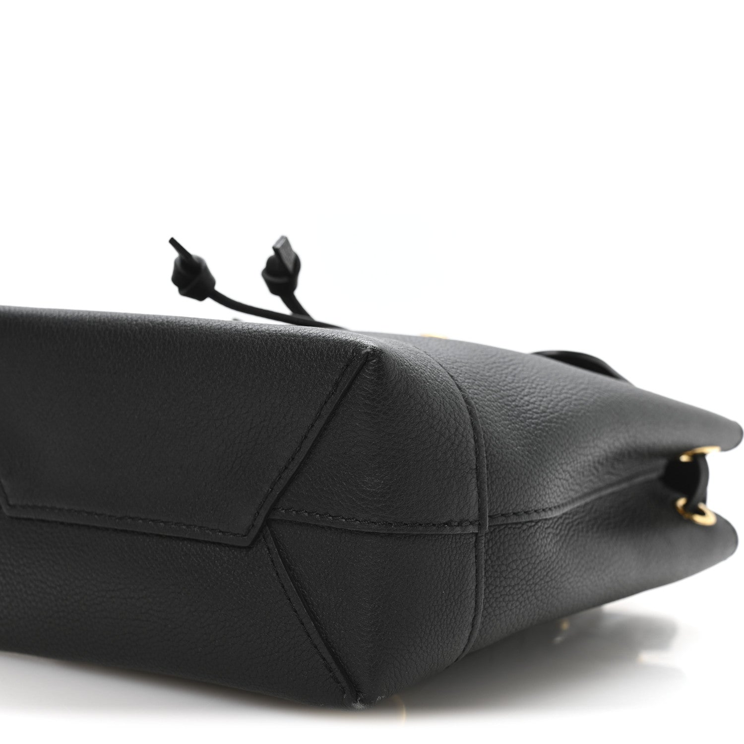 Louis Vuitton Calfskin Lockme Mini Backpack Black
