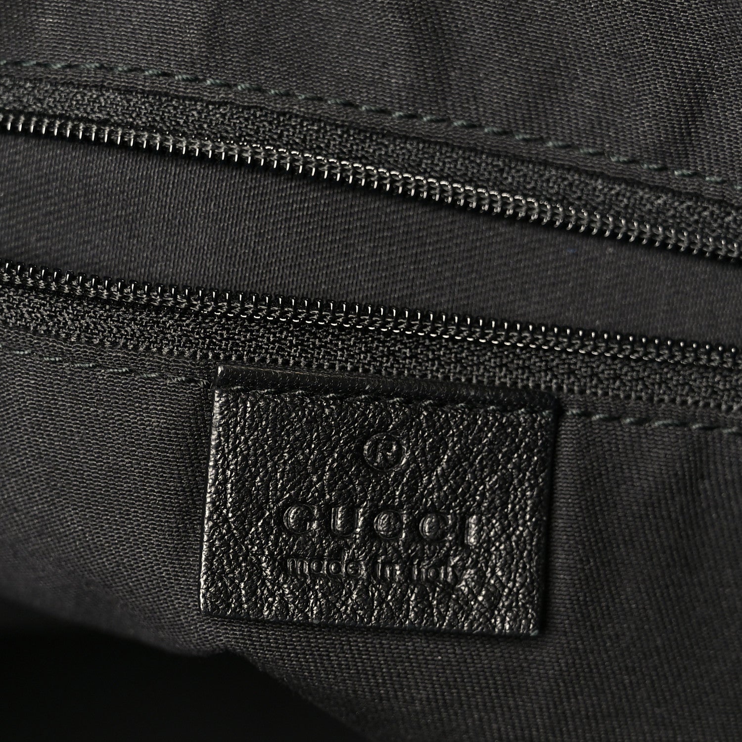 Gucci Monogram Medium New Britt Tote Black