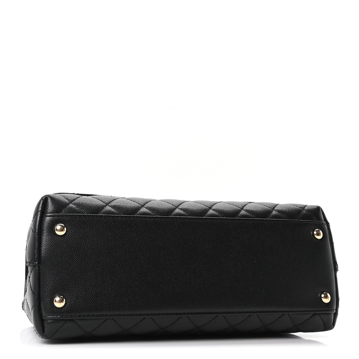 Chanel Caviar Quilted Small Coco Handle Flap Black