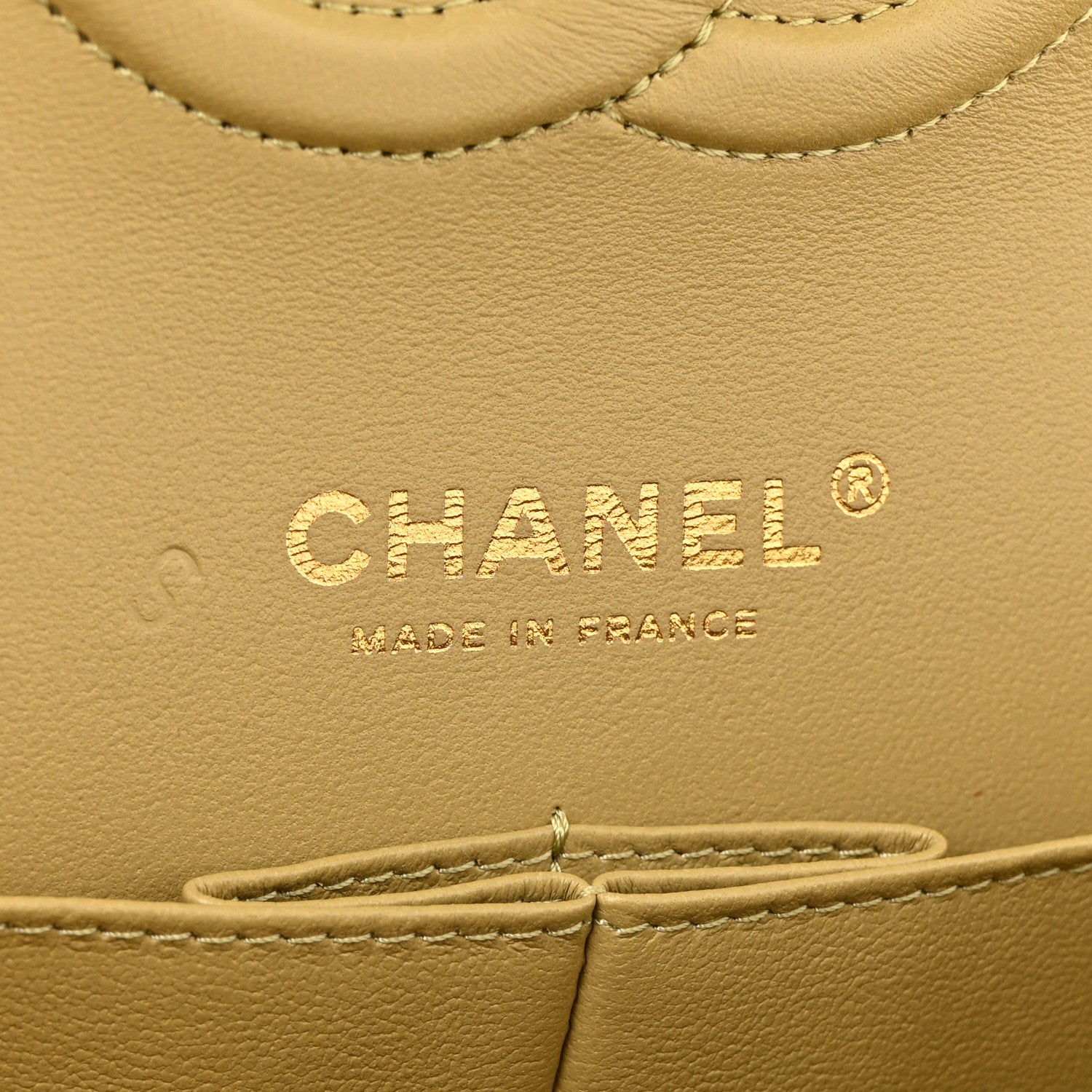 Chanel Caviar Quilted Medium Double Flap Light Green