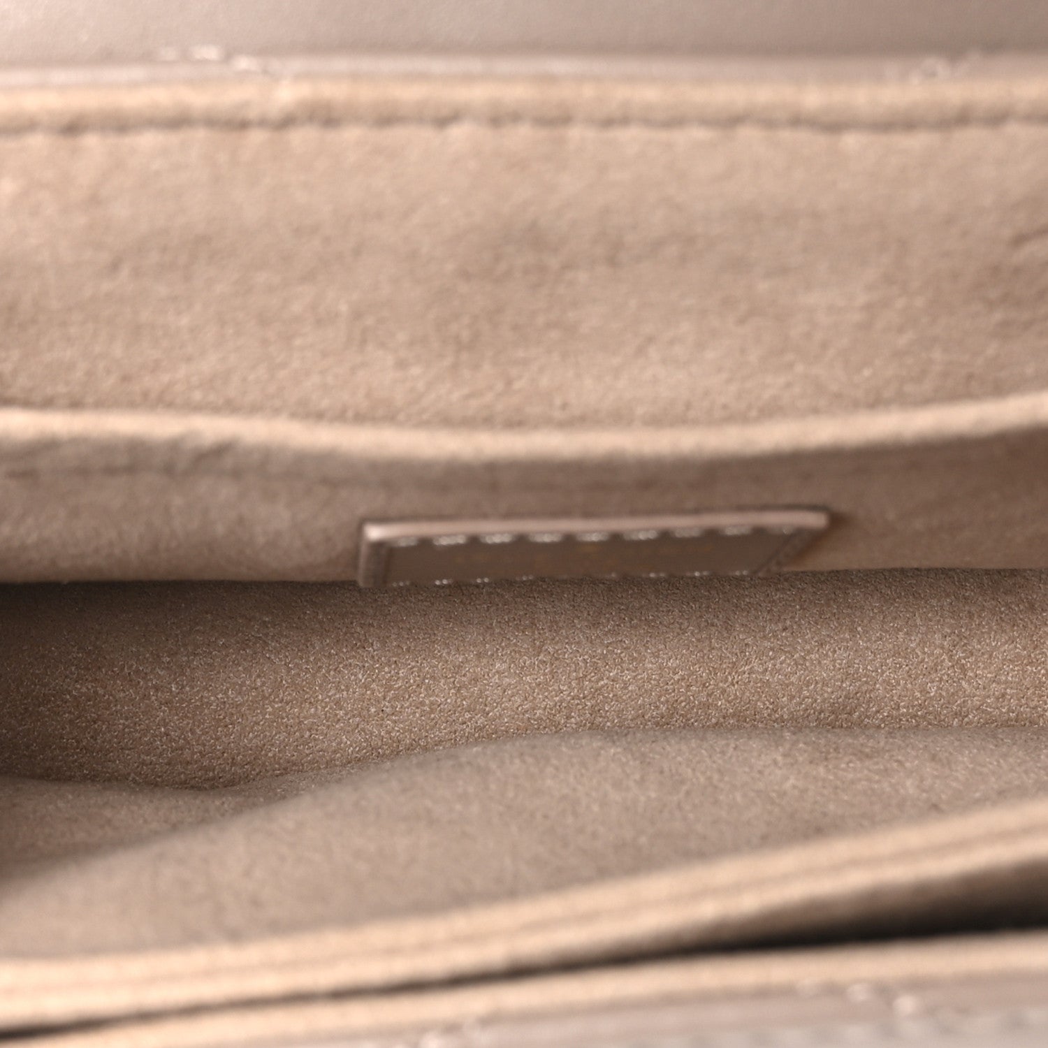 Louis Vuitton Calfskin LV New Wave Chain Bag Taupe