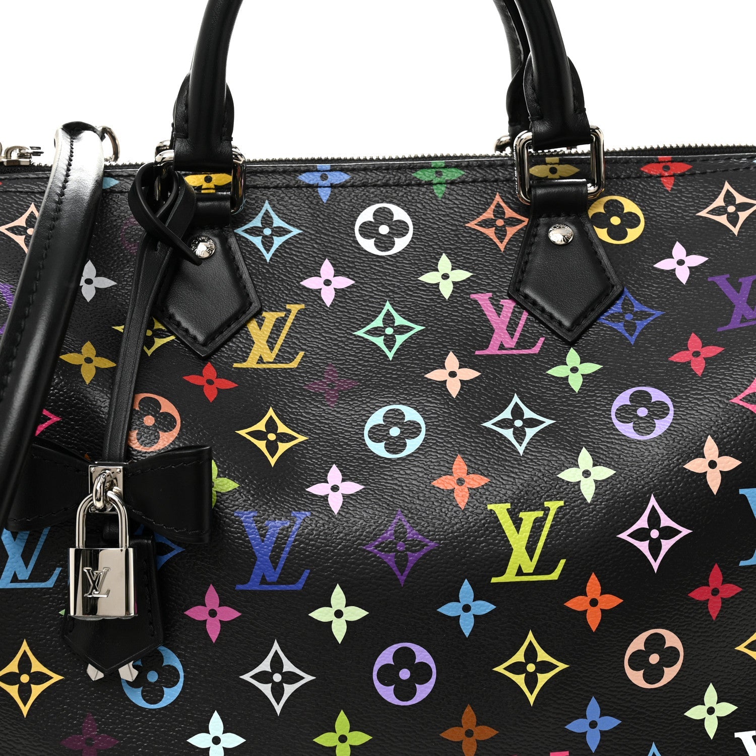 Louis Vuitton LV X TM Monogram Multicolor Speedy Soft 30 Black
