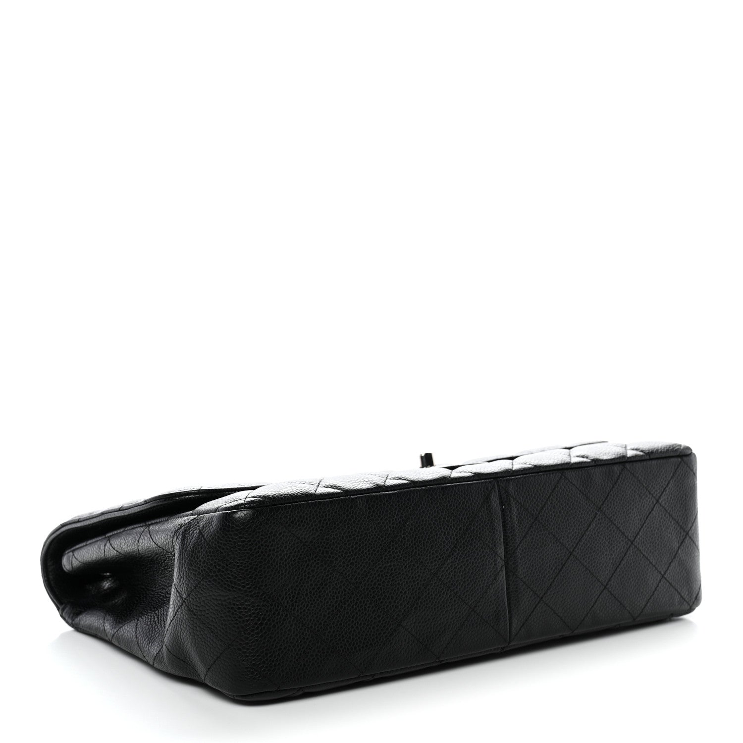Chanel Caviar Quilted Jumbo Single Flap Black