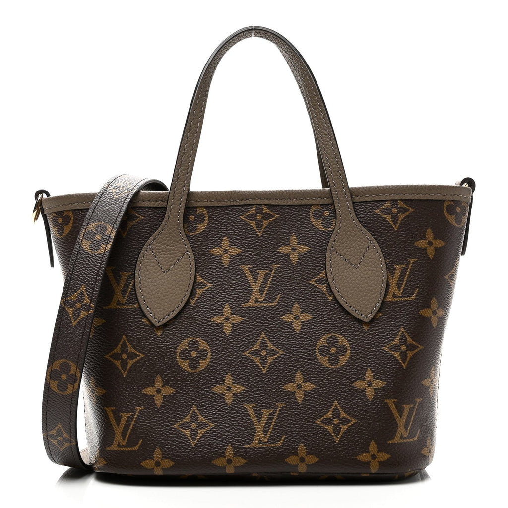 Louis Vuitton Monogram Neverfull Inside Out Bandouliere BB Dark Fango