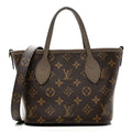 Louis Vuitton Monogram Neverfull Inside Out Bandouliere BB Dark Fango