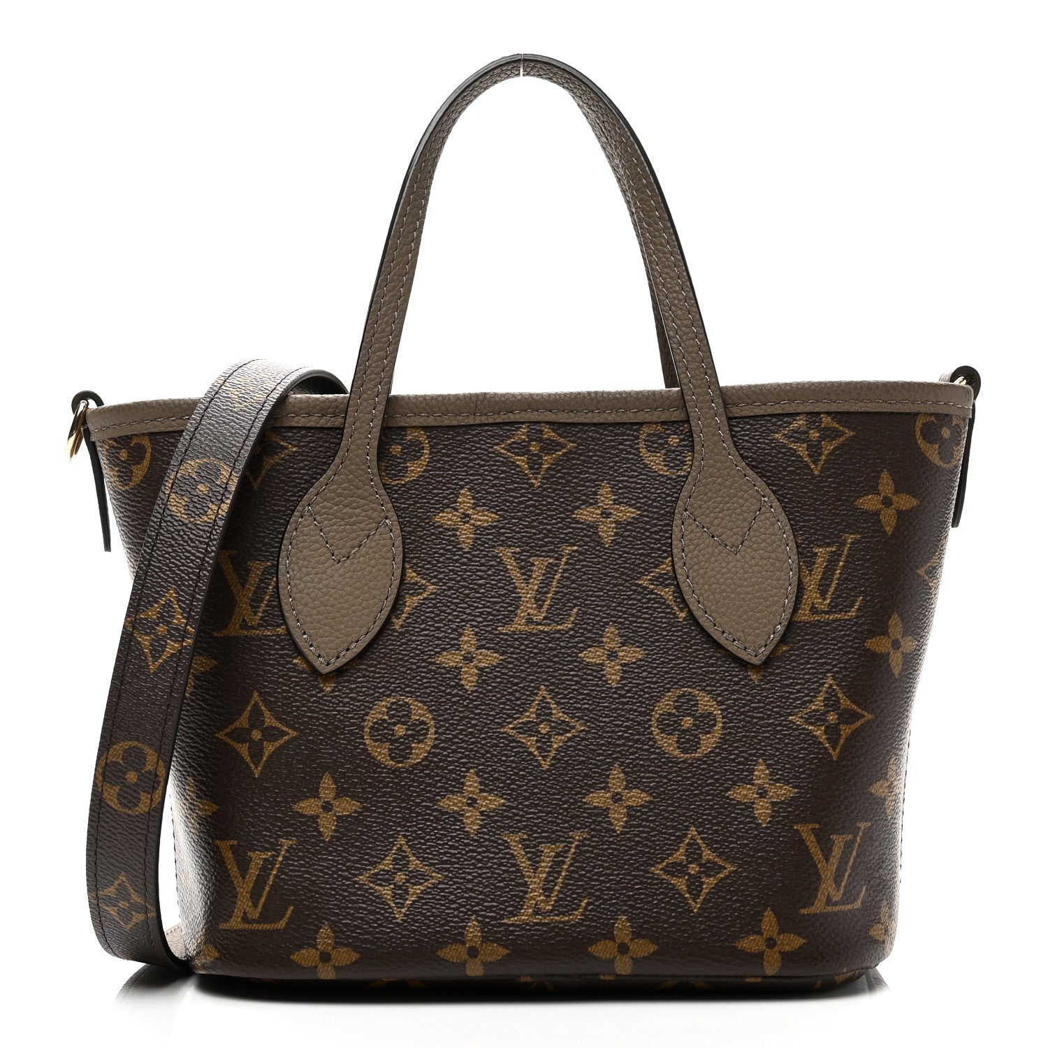 Louis Vuitton Monogram Neverfull Inside Out Bandouliere BB Dark Fango