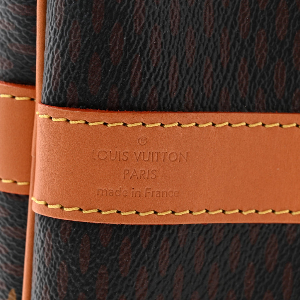 Louis Vuitton x Nigo Giant Damier Ebene Monogram Keepall Bandouliere 50