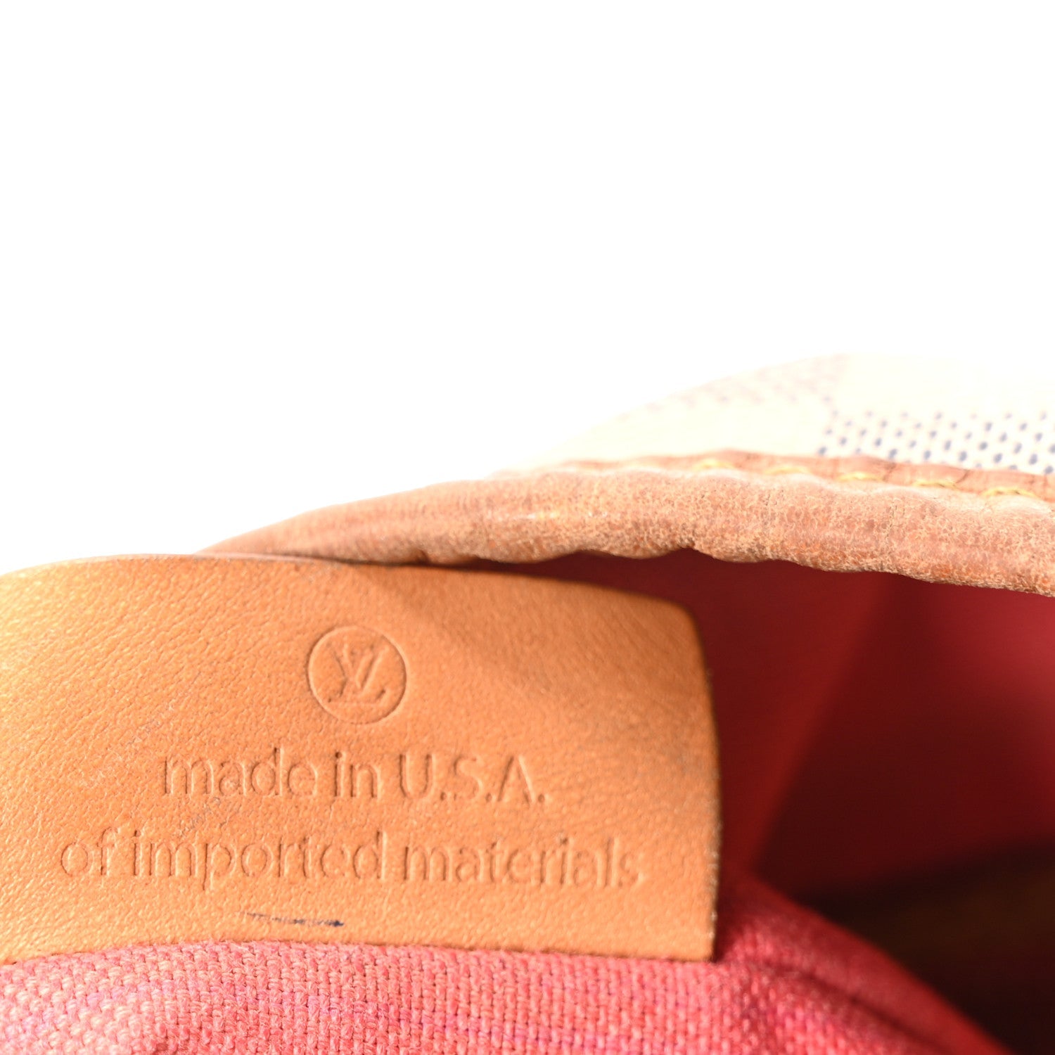 Louis Vuitton Damier Azur Delightful MM Pink