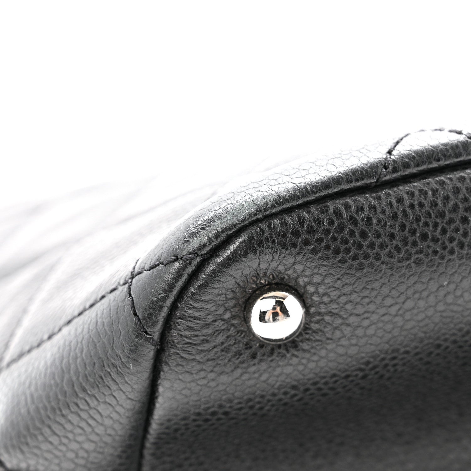 Chanel Caviar Quilted CC Timeless Soft Tote Black
