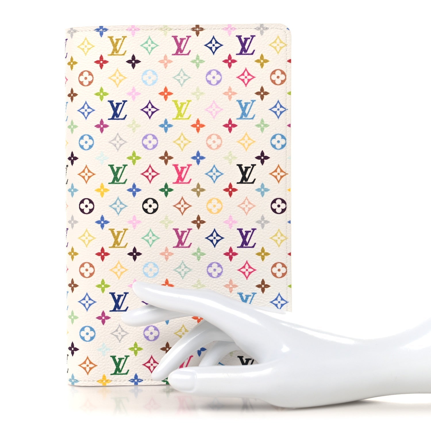 Louis Vuitton LV X TM Monogram Multicolor Emily Notebook Cover MM White