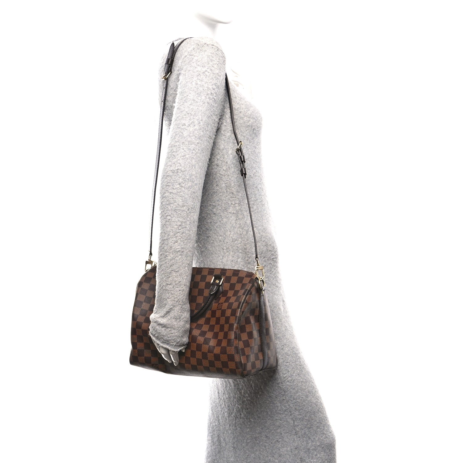 Louis Vuitton Damier Ebene Speedy Bandouliere 30