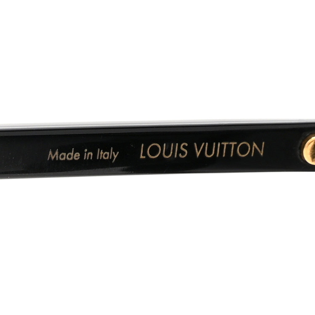 Louis Vuitton Acetate La Grande Bellezza Sunglasses Z1217E Black