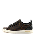 Louis Vuitton Patent Monogram Frontrow Sneakers 42