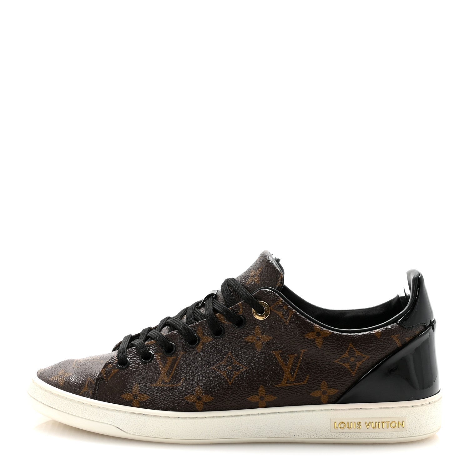 Louis Vuitton Patent Monogram Frontrow Sneakers 42