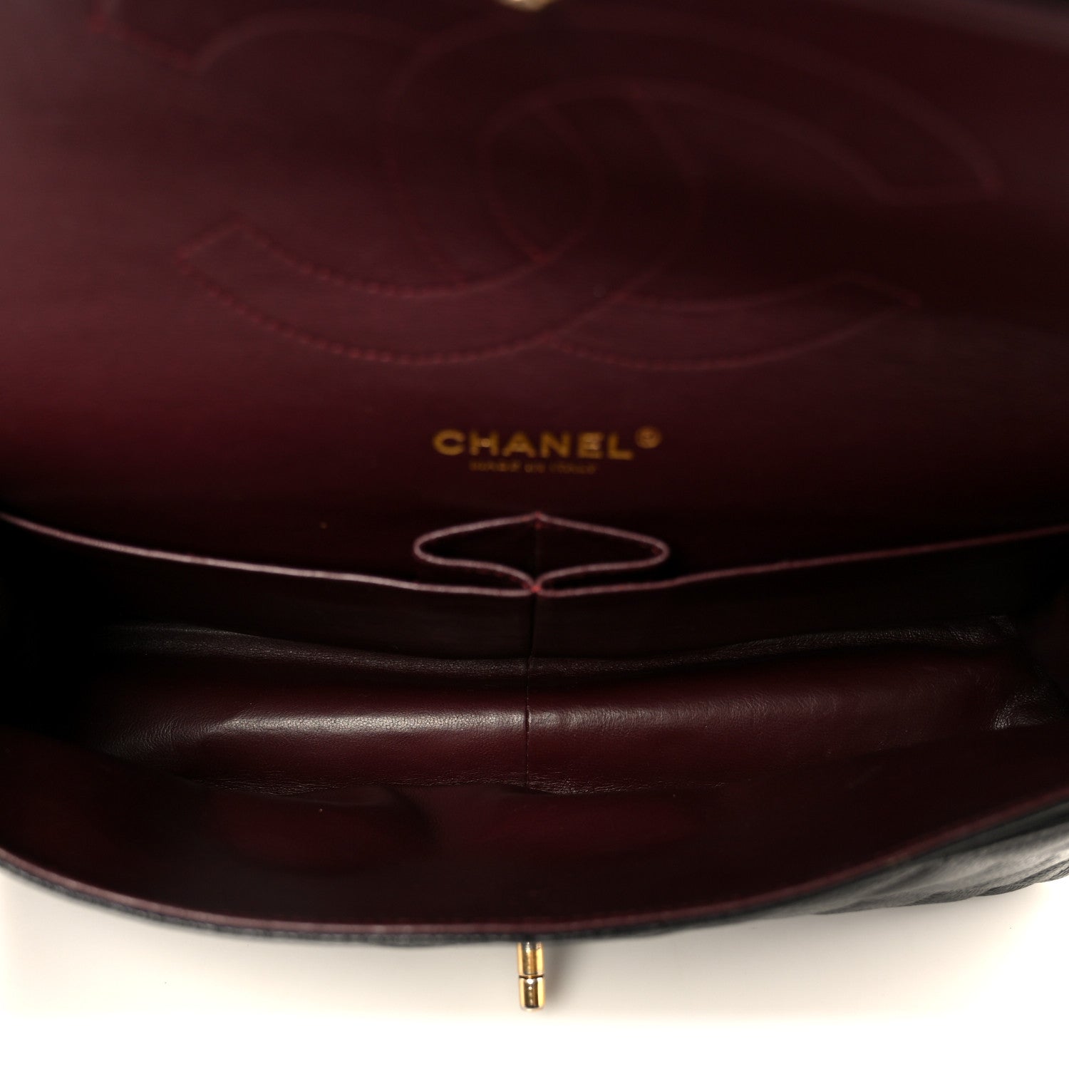 Chanel Caviar Quilted Jumbo Double Flap Black