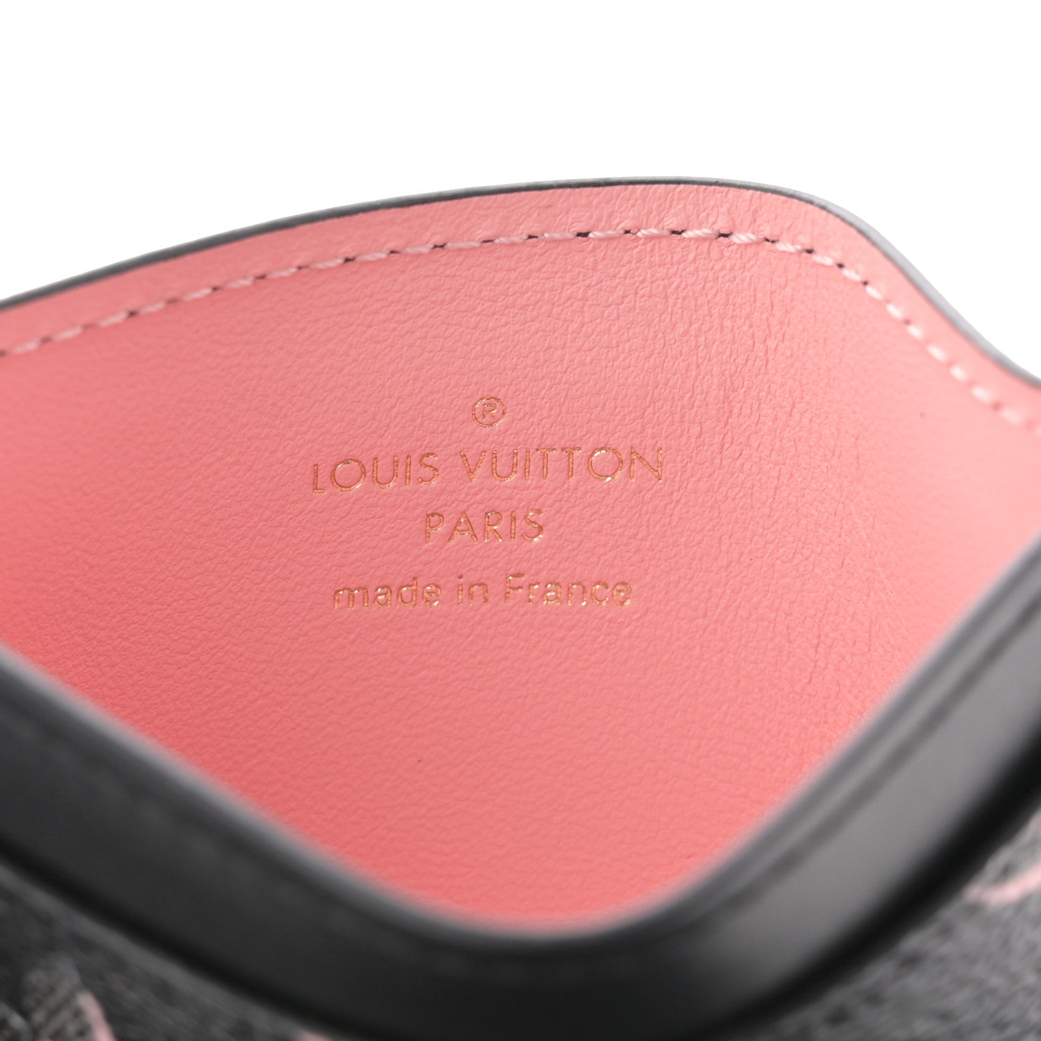 Louis Vuitton Monogram Fall for You LV Side-Up Card Holder Black