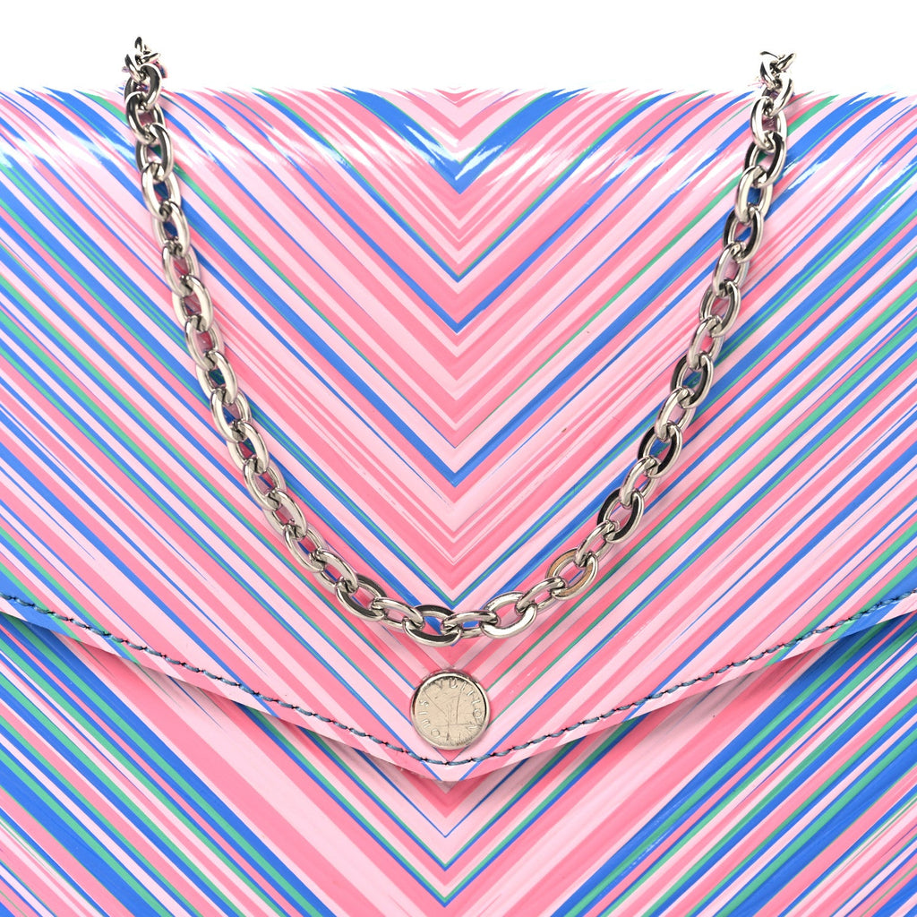 Louis Vuitton Epi Tropical Pochette Felicie Blue Rose