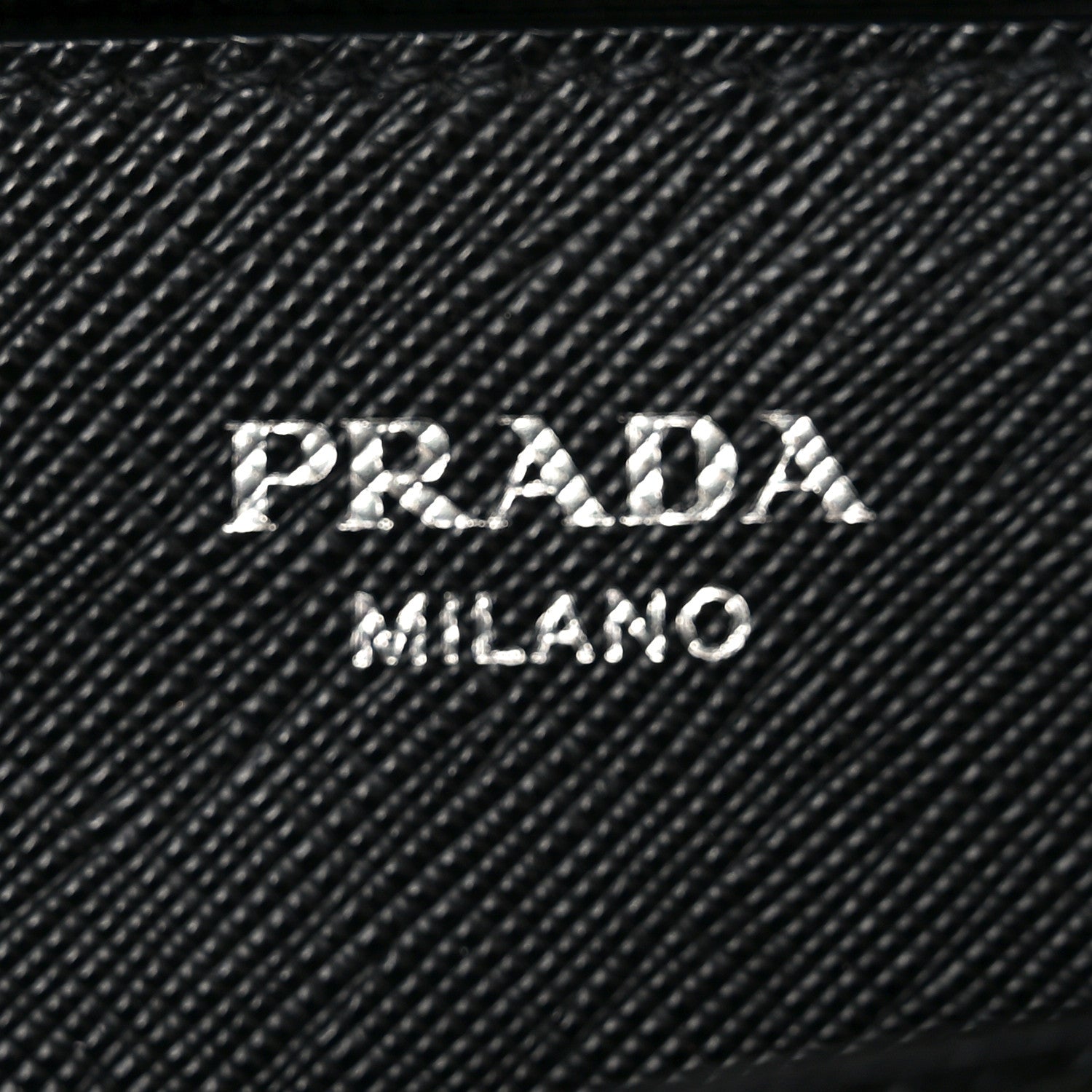 Prada Nylon Saffiano Top Handle Bag Black