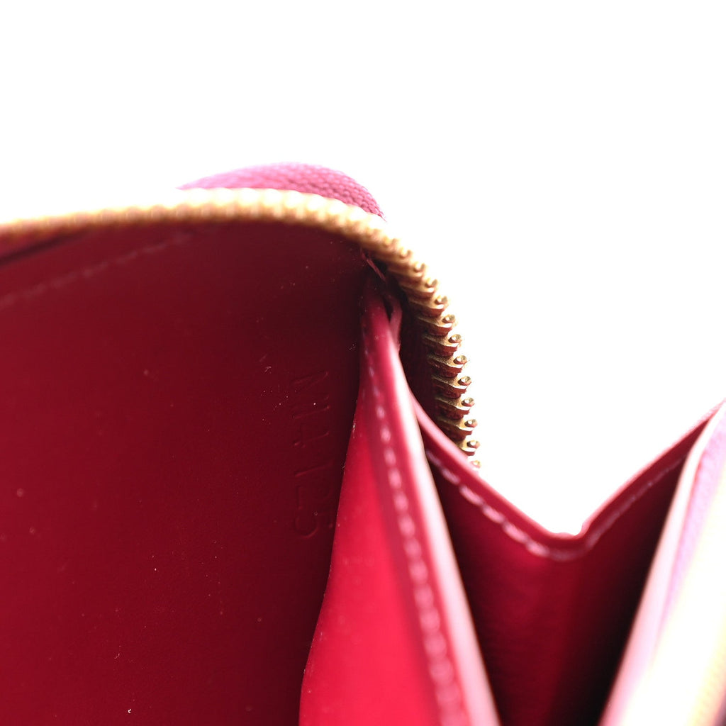 Louis Vuitton Vernis Zippy Wallet Rose Indien
