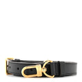 Louis Vuitton Grained Calfskin Adjustable Shoulder Strap Black