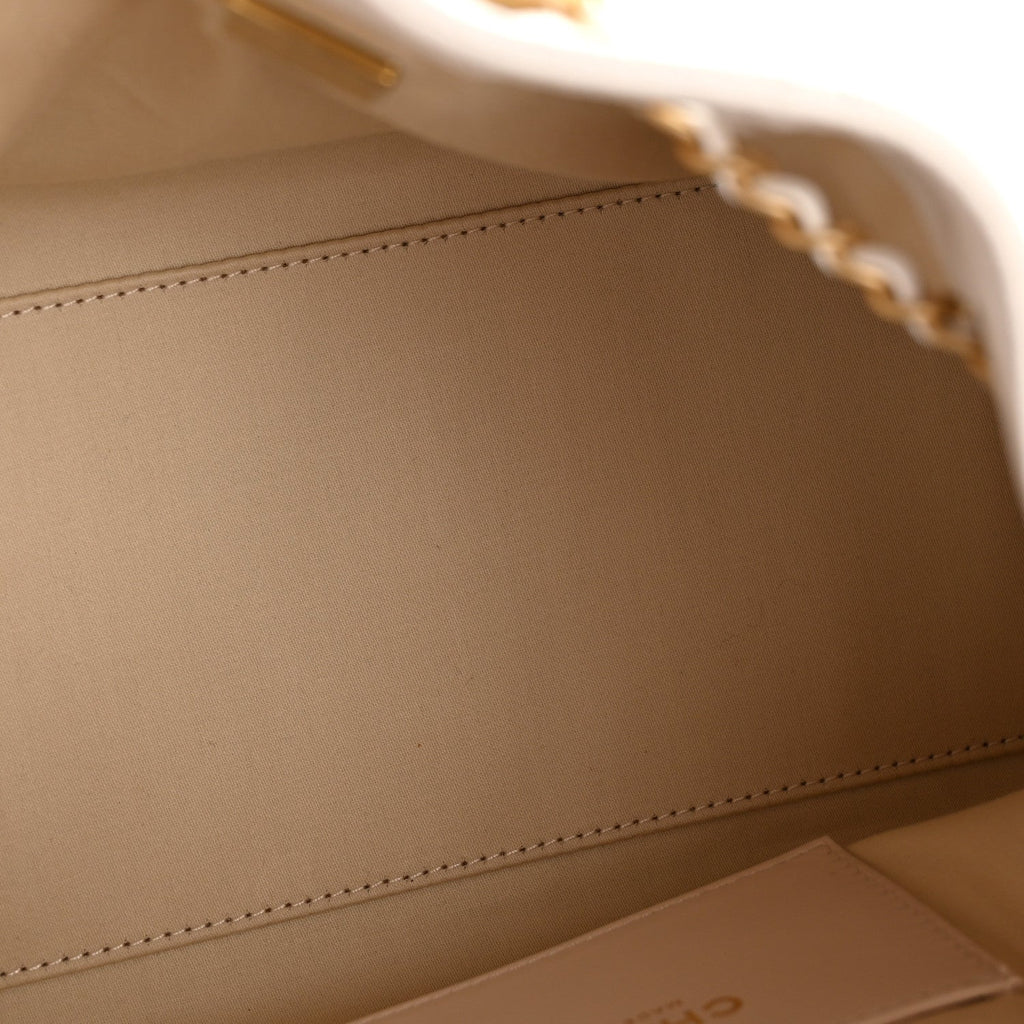 Chanel Caviar Quilted Small Chanel 25 Handbag White