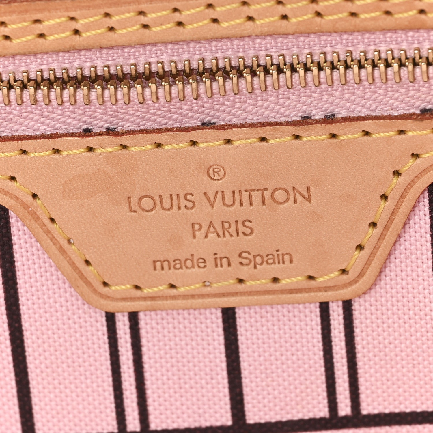 Louis Vuitton Monogram Neo Neverfull MM Rose Ballerine