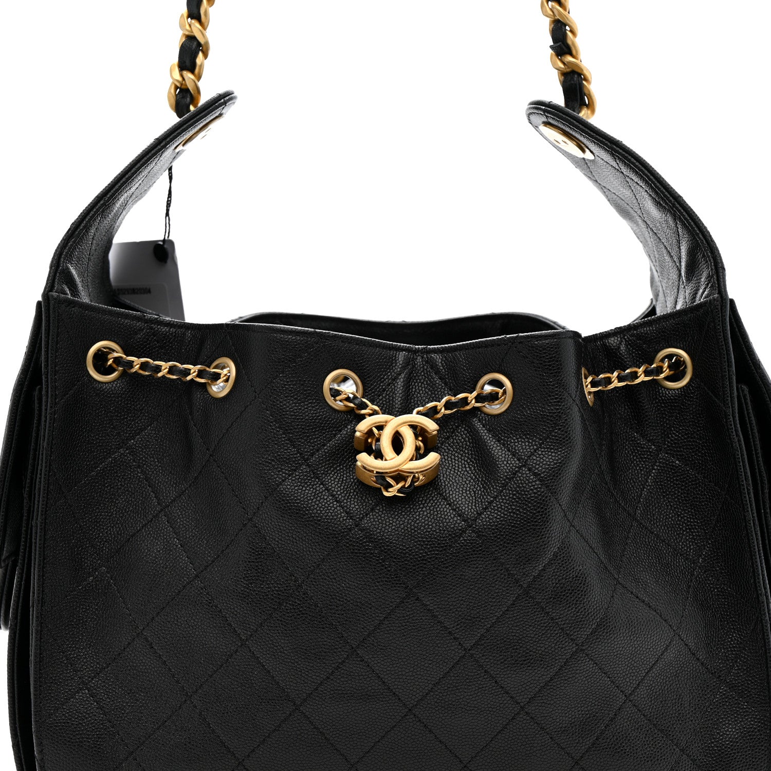 Chanel Caviar Quilted Small Chanel 25 Handbag Black