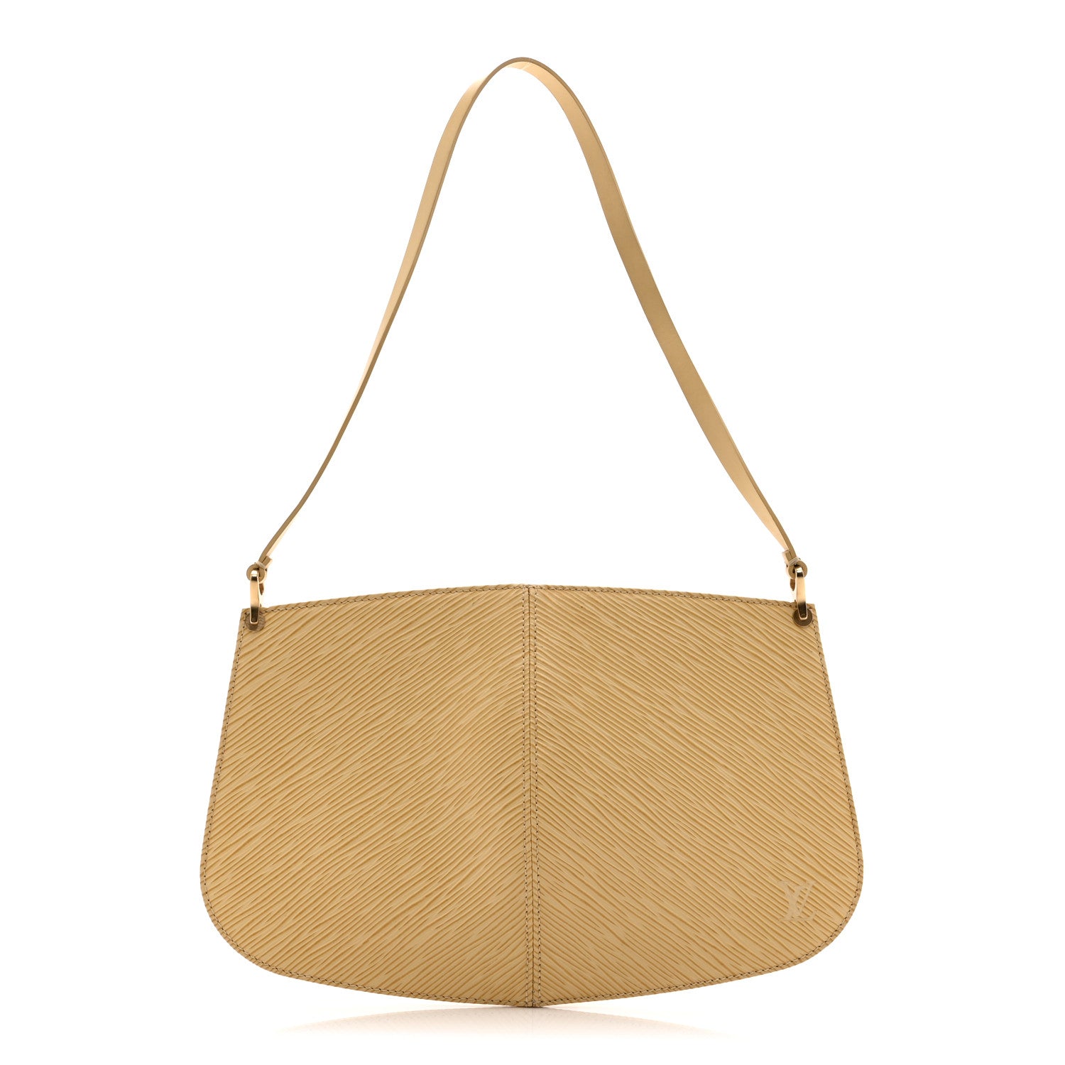 Louis Vuitton Epi Demi Lune Pochette Vanilla