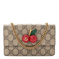 Gucci GG Supreme Monogram Mini Cherry Chain Bag