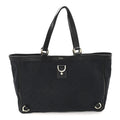 Gucci Monogram Large Abbey Tote Black