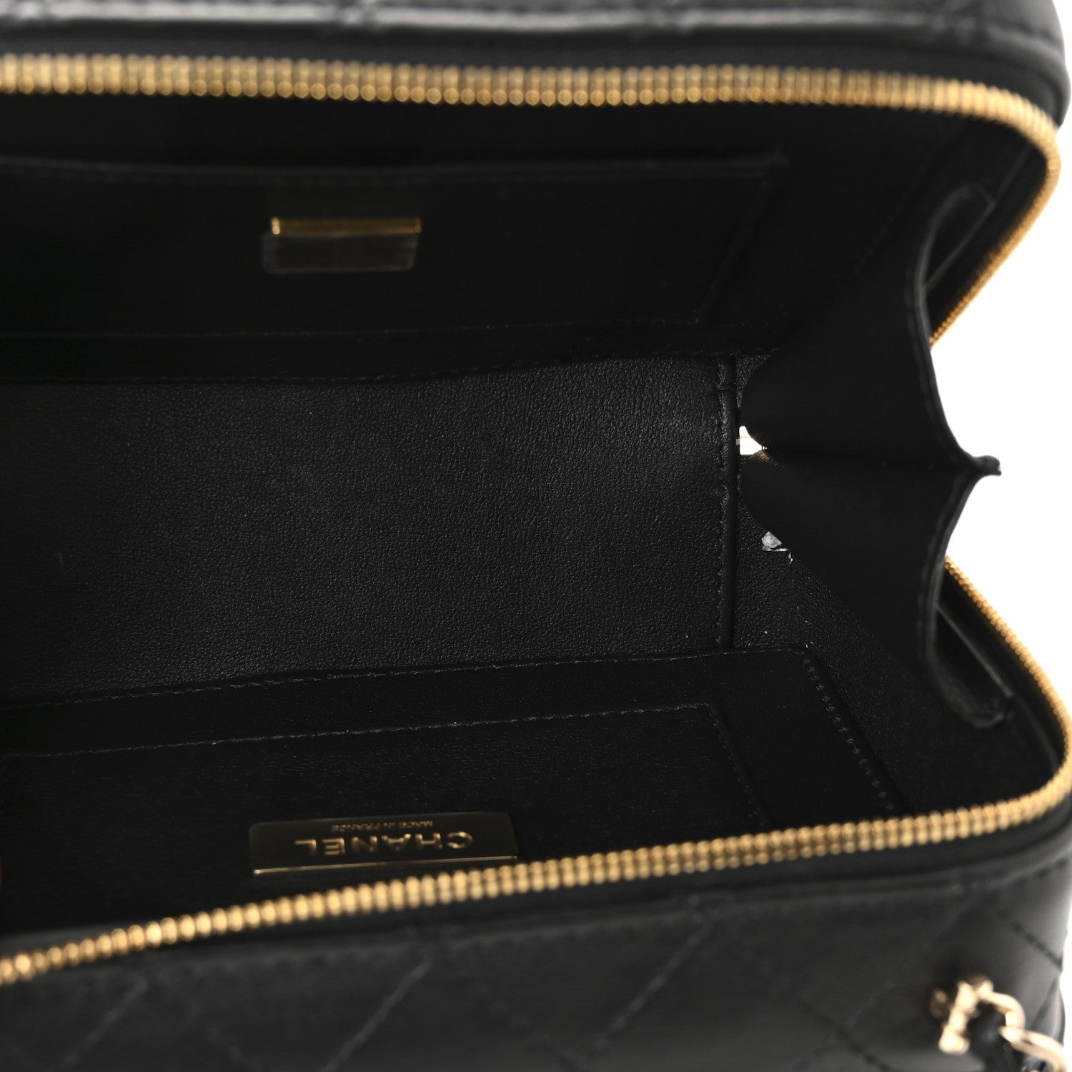 Chanel Lambskin Quilted Coco Click Bag Black
