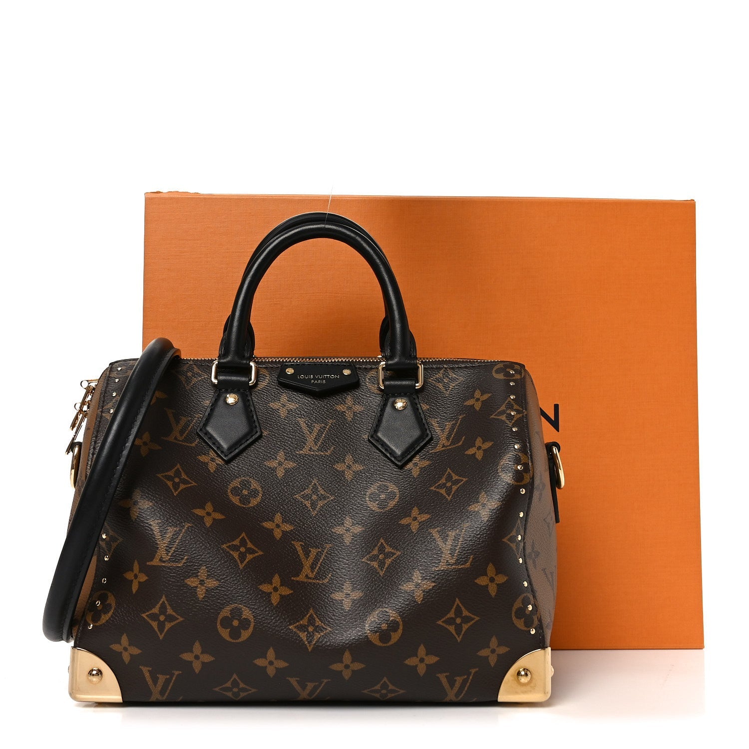 Louis Vuitton Reverse Monogram Speedy Trunk 25