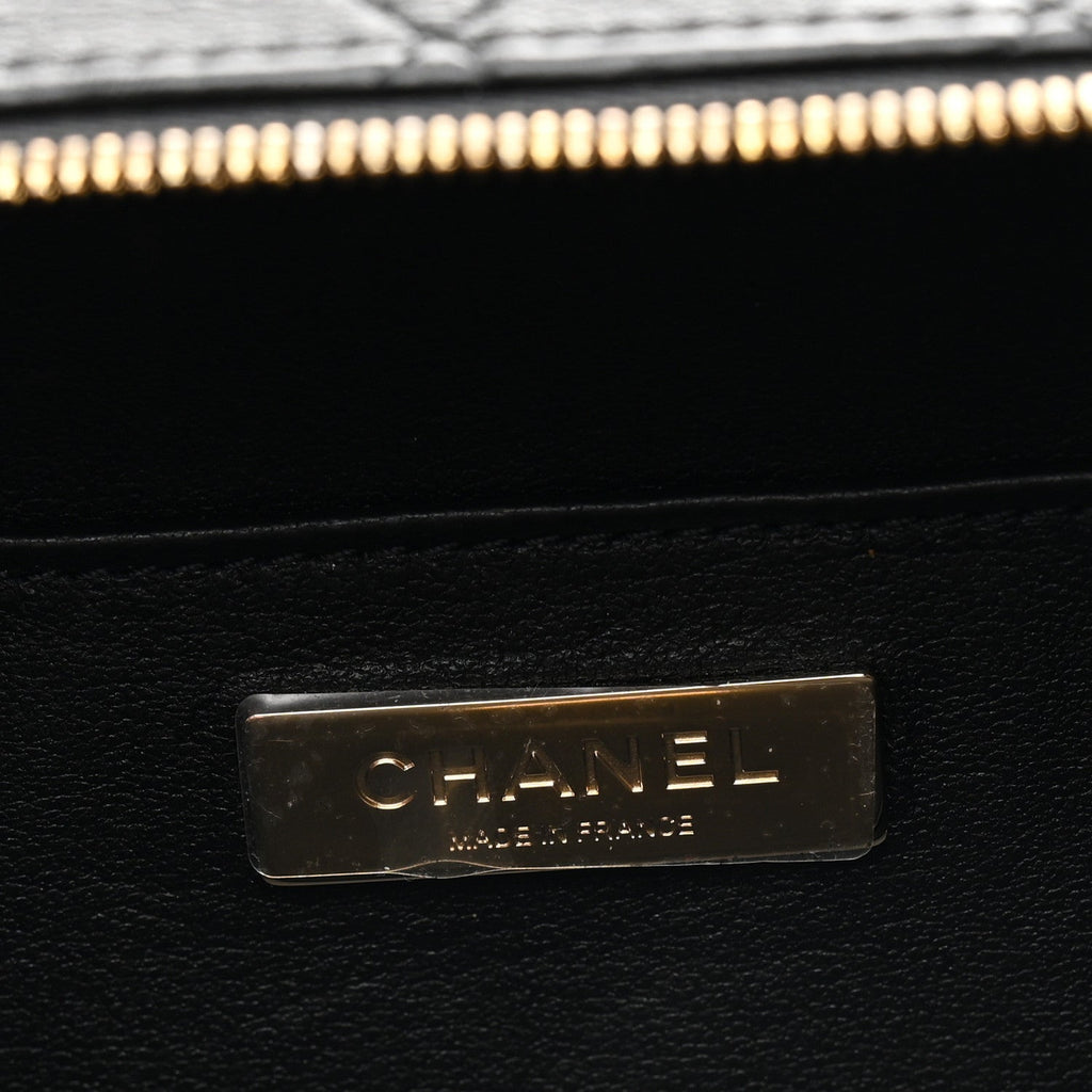 Chanel Lambskin Quilted Coco Click Bag Black