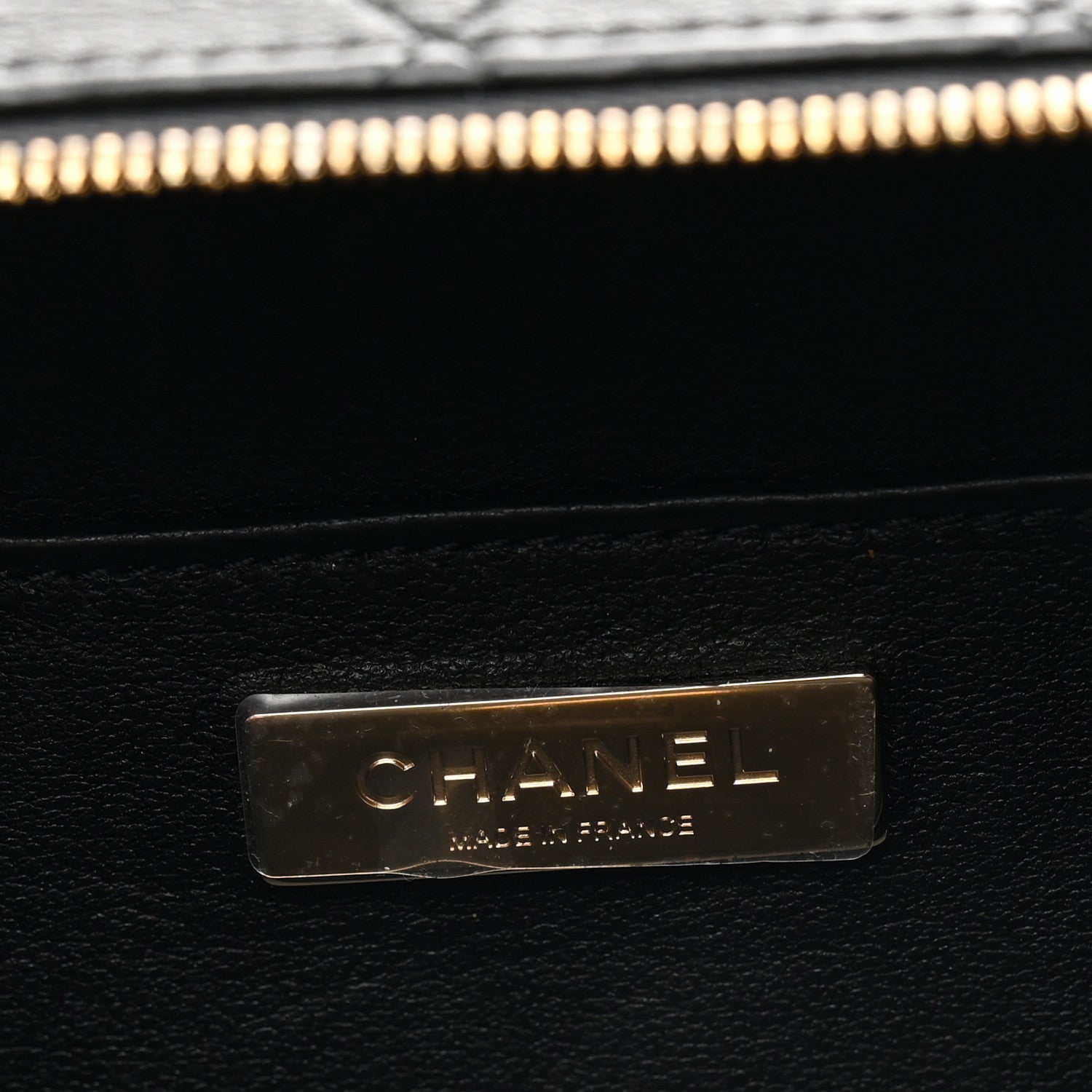 Chanel Lambskin Quilted Coco Click Bag Black