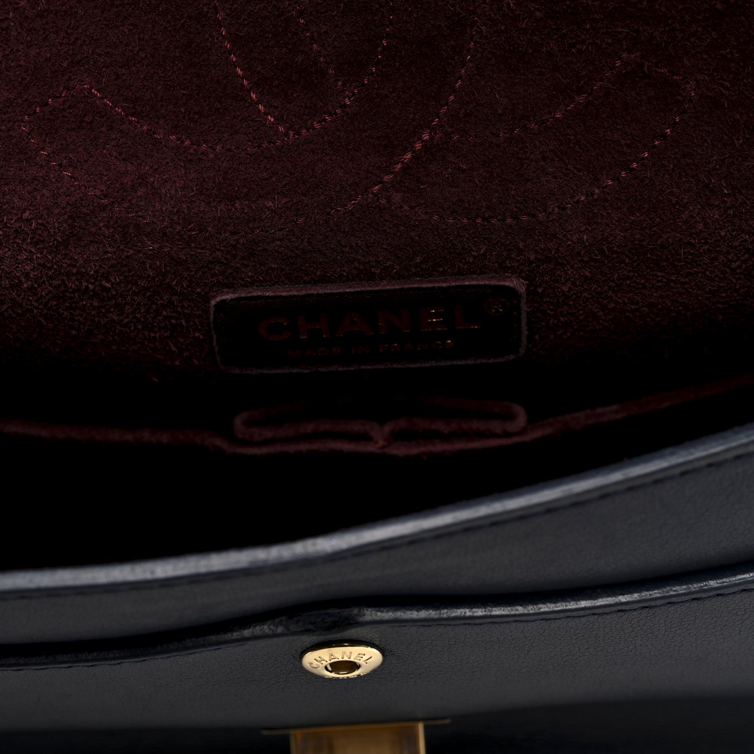 Chanel Calfskin Nude 2.55 Reissue 225 Flap Blue