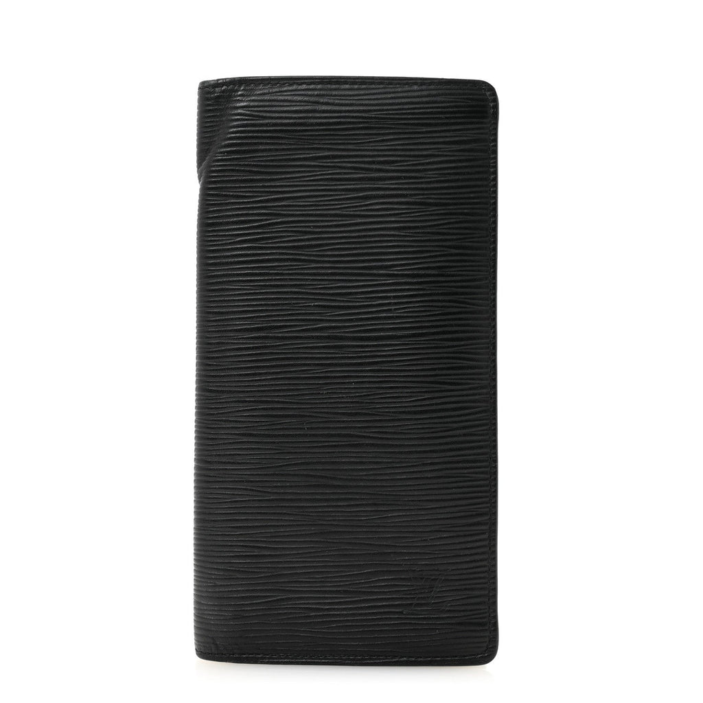 Louis Vuitton Epi Brazza Wallet Black