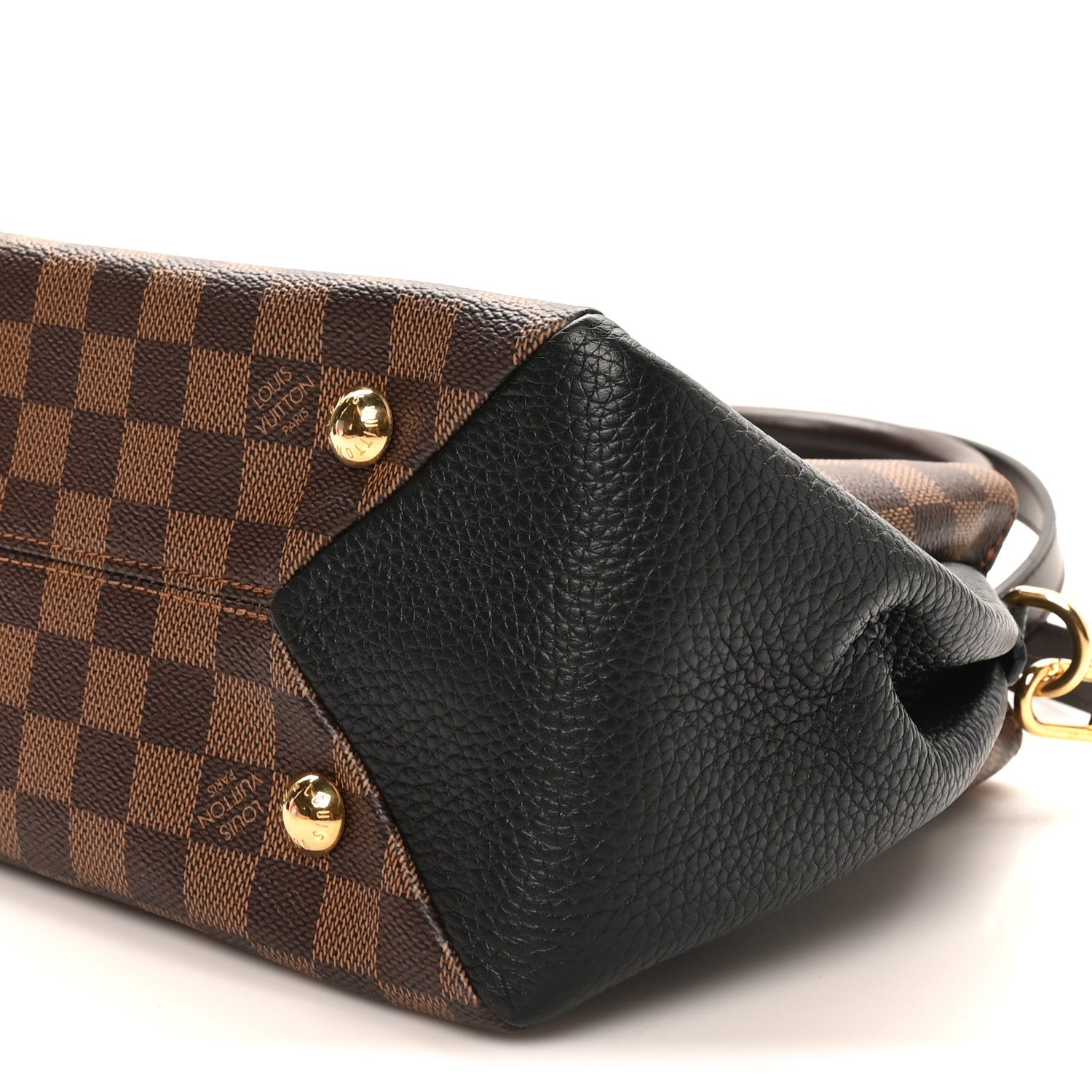 Louis Vuitton Damier Ebene Cuir Taurillon Brittany Black
