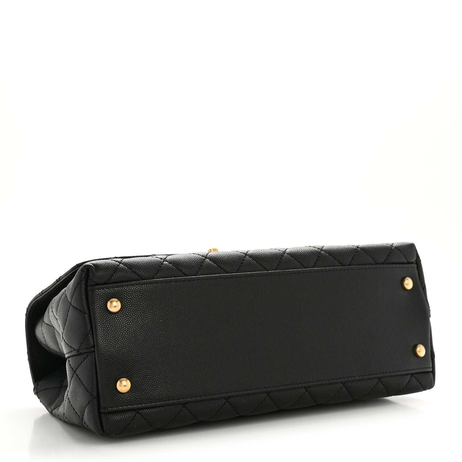 Chanel Caviar Quilted Small Coco Chain Handle Flap Black