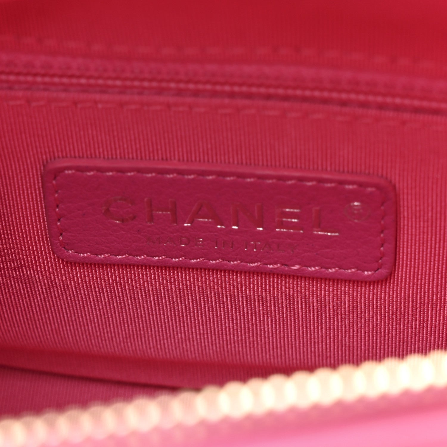 Chanel Tweed Calfskin Small Gabrielle Hobo Pink