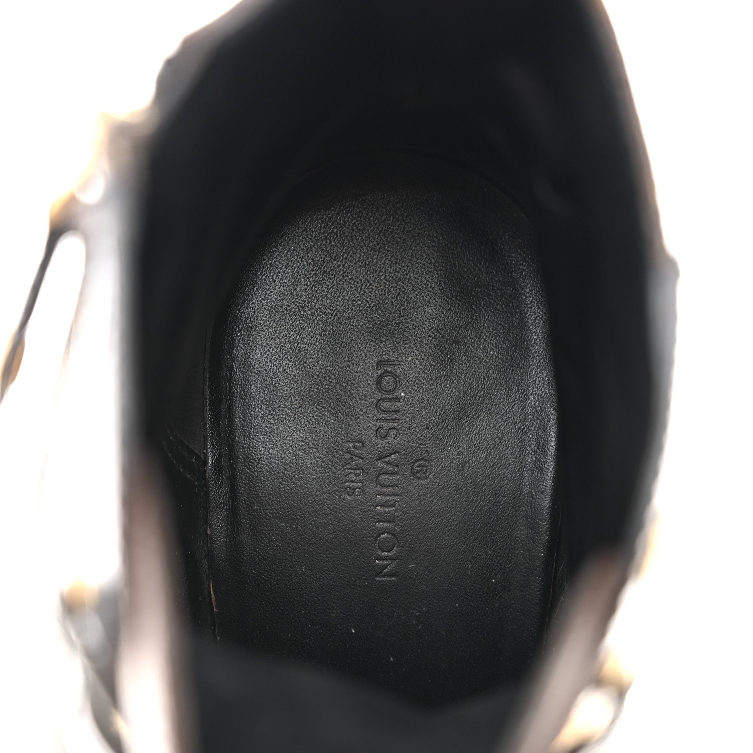 Louis Vuitton Patent Calfskin Monogram Star Trail Ankle Boots 36 Black