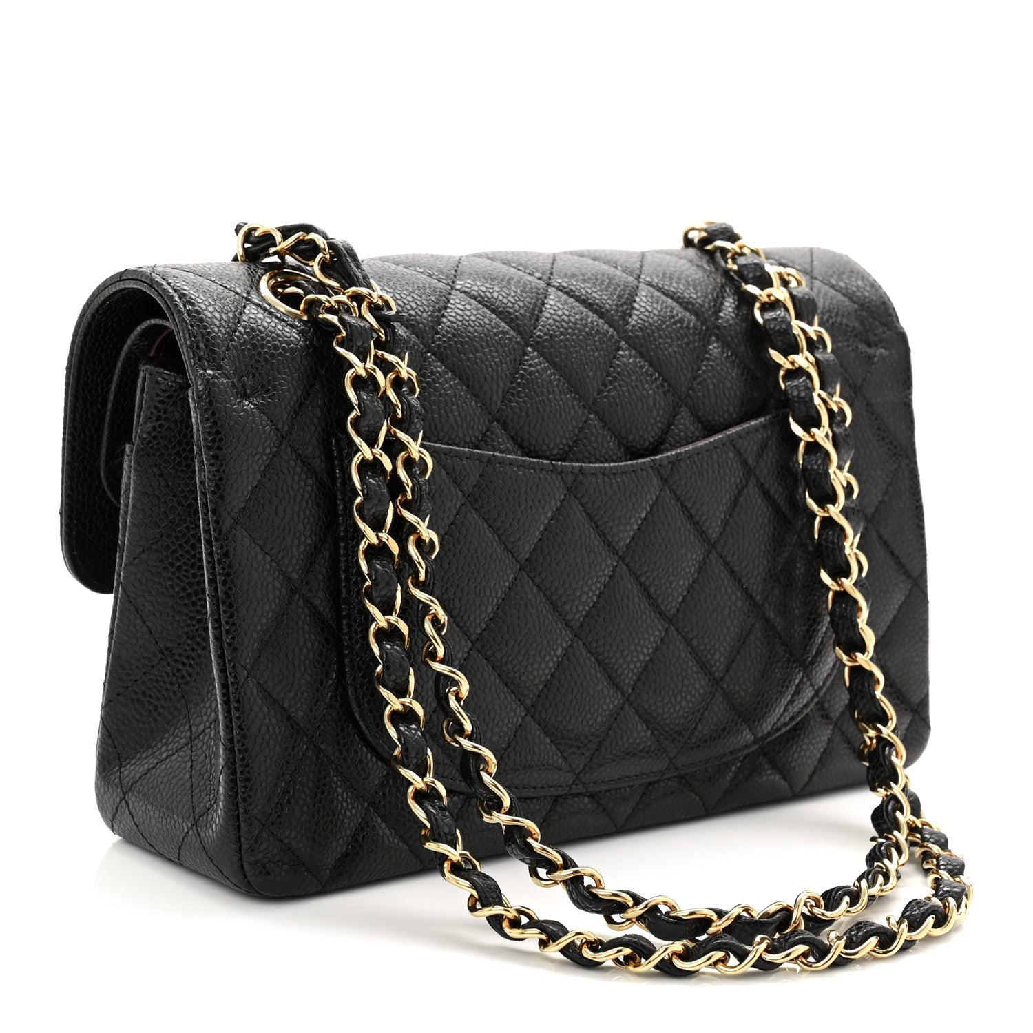 Chanel Caviar Quilted Small Double Flap Black