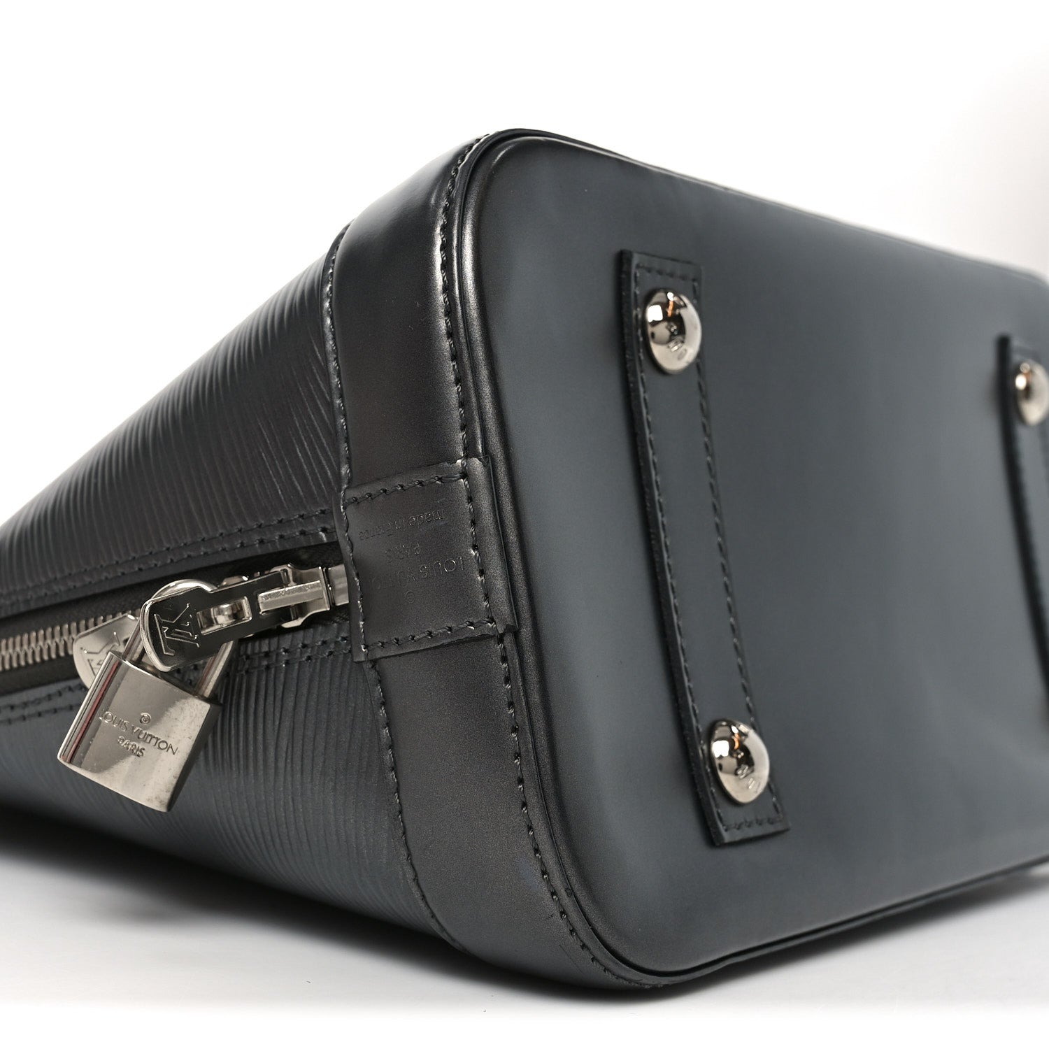 Louis Vuitton Metallic Epi Alma PM Black Silver