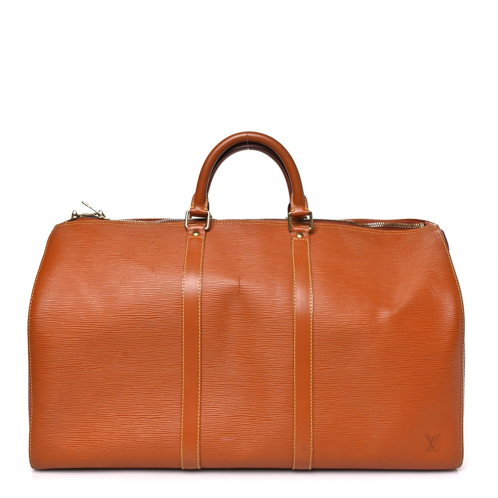 Louis Vuitton Epi Keepall 50 Cipango
