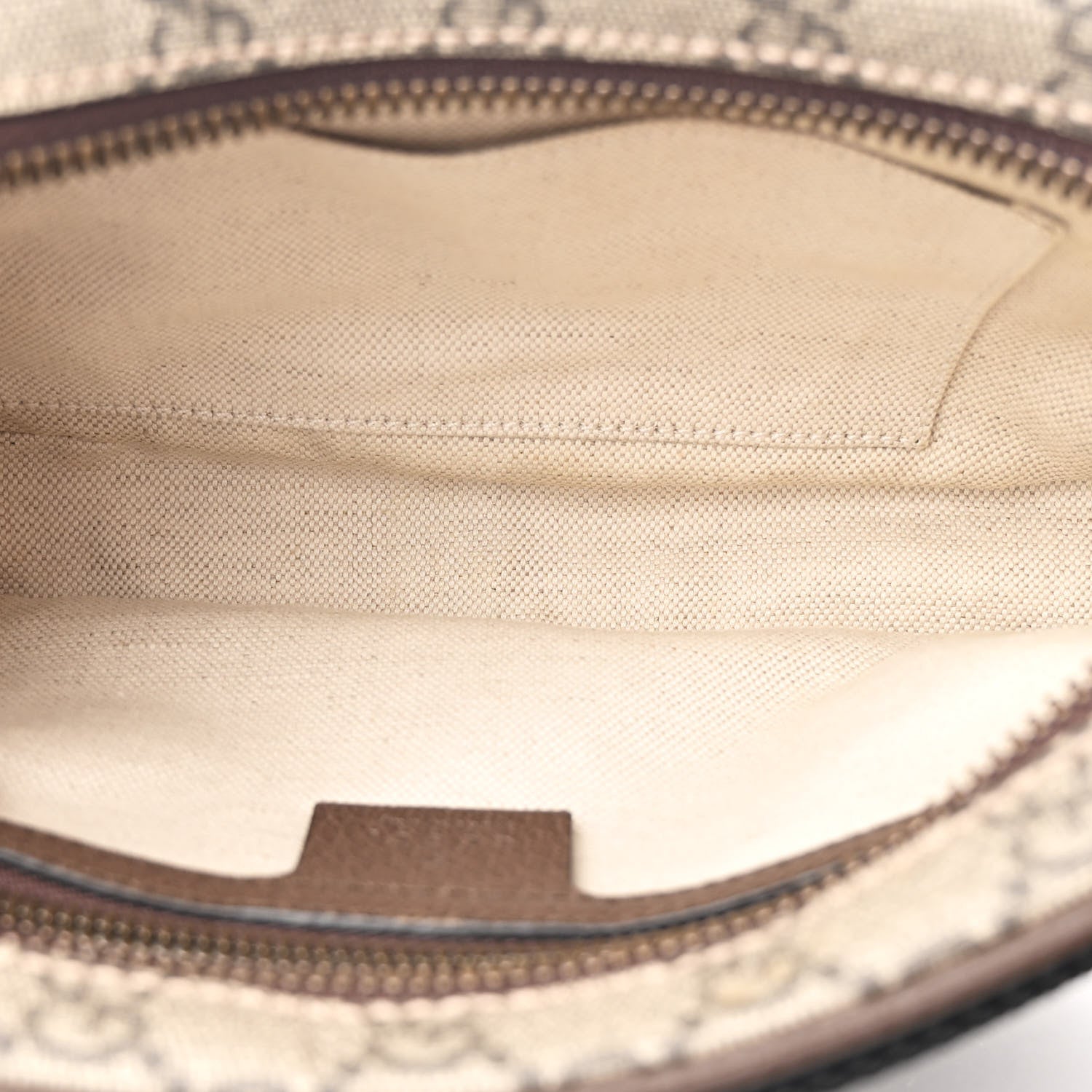 Gucci Soft GG Supreme Monogram Medium Ophidia Belt Bag Dark Brown
