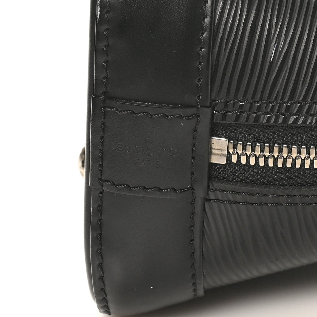 Louis Vuitton Epi Alma BB Black