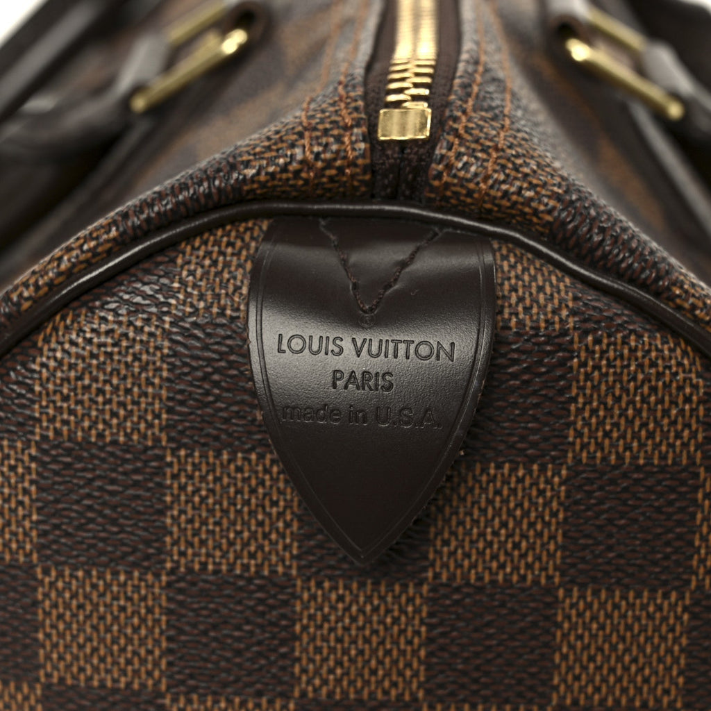 Louis Vuitton Damier Ebene Speedy 30