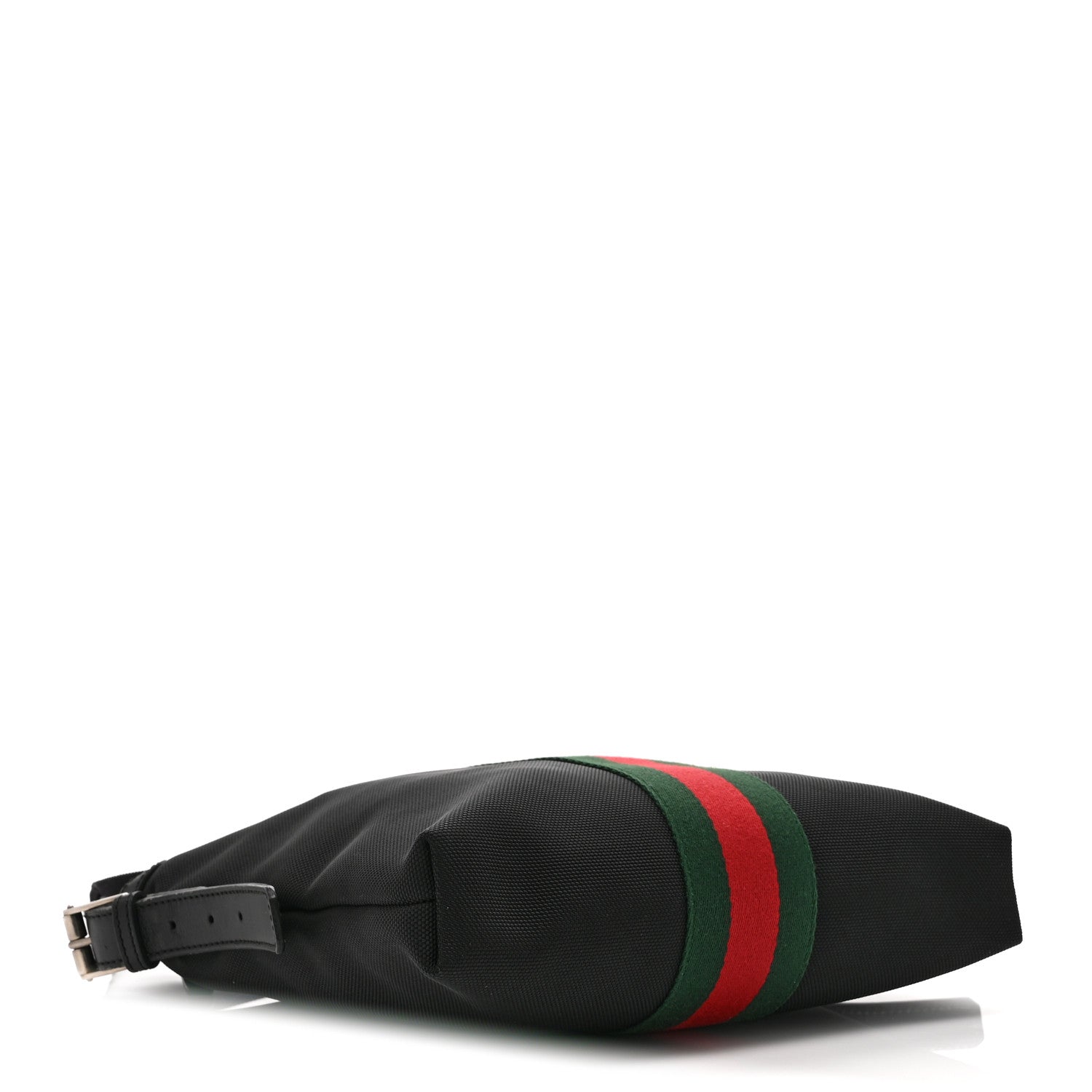 Gucci Techno Canvas Web Messenger Bag Black
